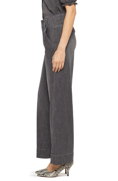 Nydj Mona Wide Leg Trouser Jeans In Smokey Mountain