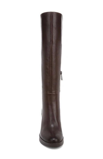 Shop Naturalizer Genn Knee High Boot In Chocolate Brown Leather