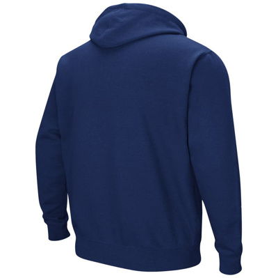 Colosseum Navy Uc Santa Barbara Gauchos Arch And Logo Pullover Hoodie In Navy
