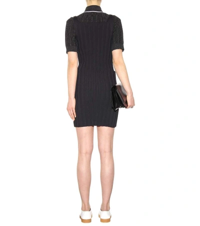 Shop Calvin Klein Collection Willis Knit Dress In Black