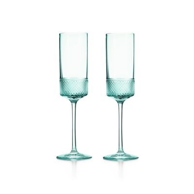 Tiffany Moderne Champagne Glass in Glass