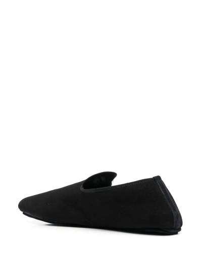 Roberto Cavalli Square-toe Flat Slippers In 05051