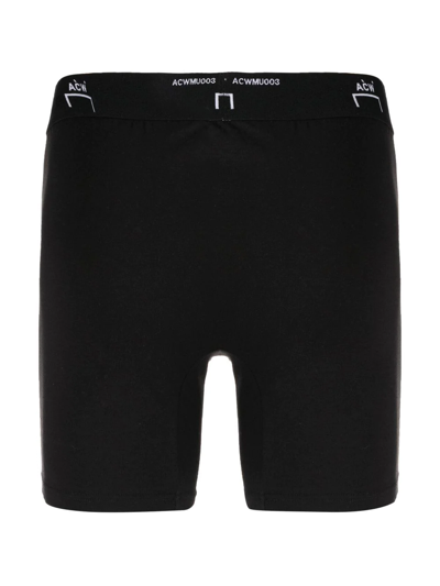 Shop A-cold-wall* Logo Waistband Boxers In Black