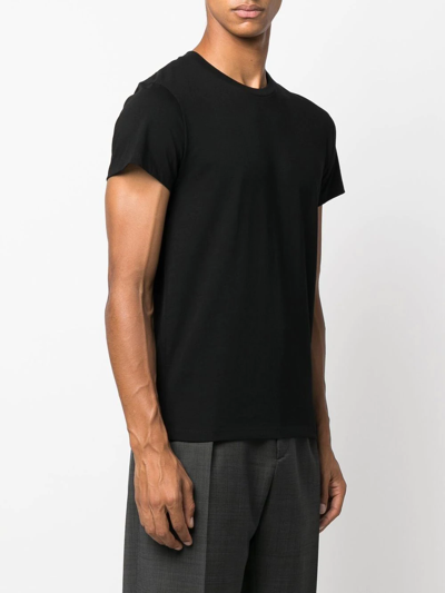 Shop Jil Sander Short-sleeve Cotton T-shirt In Black