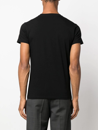 Jil Sander Short-sleeve Cotton T-shirt In Black