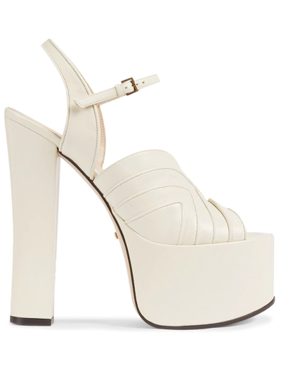 gucci mystic white sandals