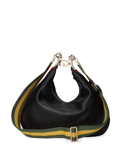 Shop Gucci Large Attache Shoulder Bag In Black