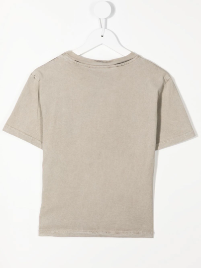 Shop Mauna Kea Graphic-print Cotton T-shirt In Grey