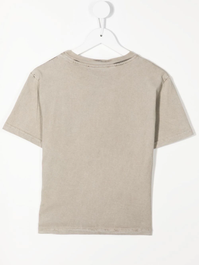 Mauna Kea Graphic-print Cotton T-shirt In Grey