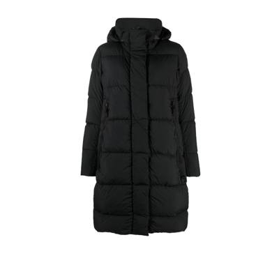 Shop Canada Goose Black Byward Puffer Parka Coat