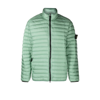Shop Stone Island Padded Down Jacket - Men's - Polyamide/polyester/down In Green