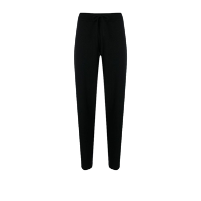 Shop Lisa Yang Black Jo Straight-leg Cashmere Trousers