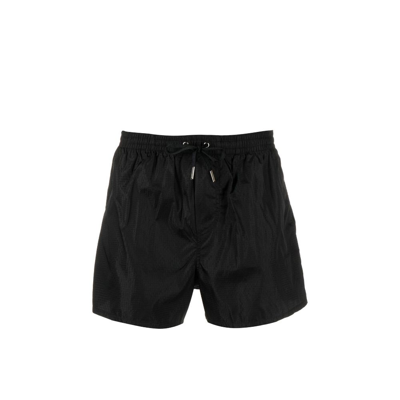 Shop Dsquared2 Black Ceresio 9 Swimming Shorts