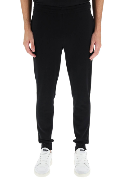 Shop Lacoste Jogger Pant With Logo In Black