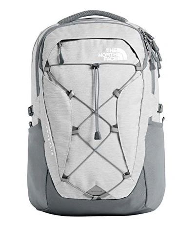 The North Face Women's Borealis School Laptop Backpack In Tnf White  Metallic Melange/mid Grey | ModeSens