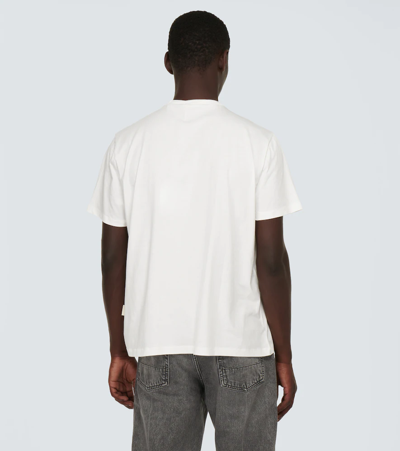 Shop Our Legacy New Box Cotton Jersey T-shirt In White Clean Jersey