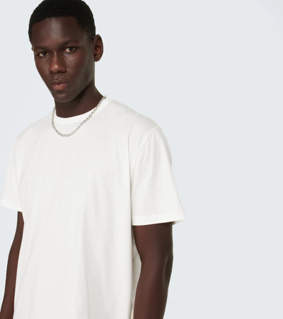 Shop Our Legacy New Box Cotton Jersey T-shirt In White Clean Jersey