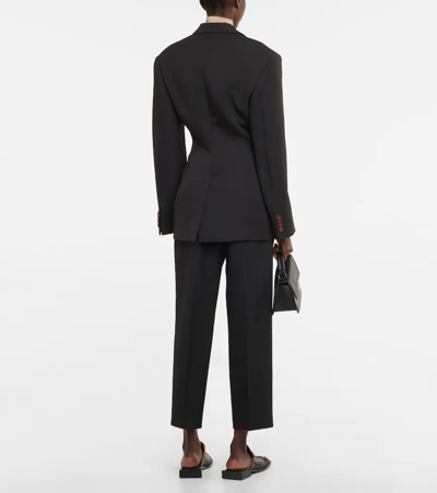 Shop Acne Studios Single-breasted Blazer In Black