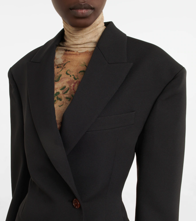 Shop Acne Studios Single-breasted Blazer In Black