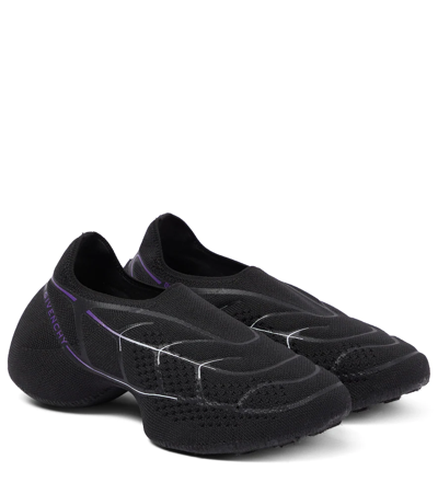 Shop Givenchy Tk-360 Sneakers In Black/purple