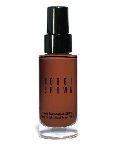 Shop Bobbi Brown Skin Foundation Spf 15 In Warm Walnut