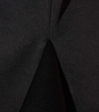 Shop Christopher Kane Satin Dress In Black
