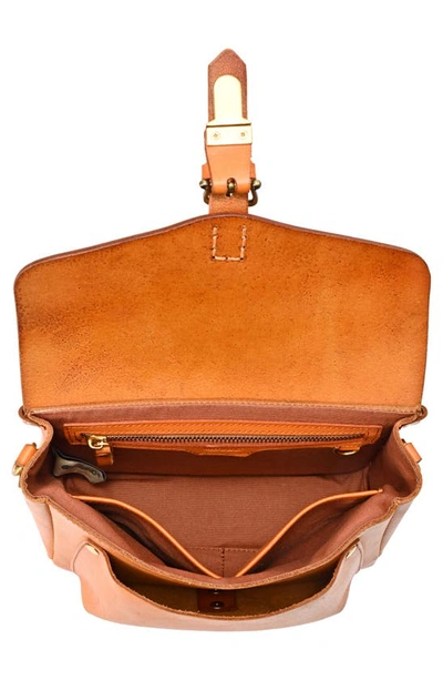 Shop Old Trend Isla Leather Crossbody Bag In Caramel