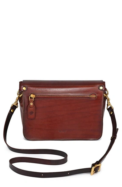 Shop Old Trend Isla Leather Crossbody Bag In Brown