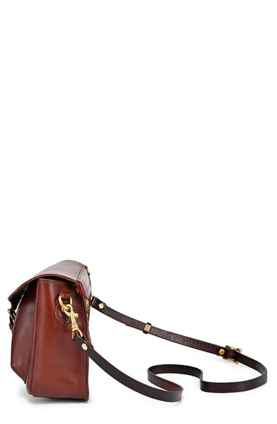 Shop Old Trend Isla Leather Crossbody Bag In Brown