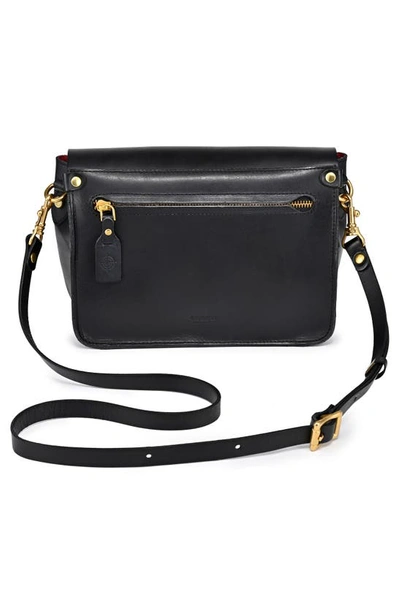 Old Trend Isla Leather Crossbody Bag In Black