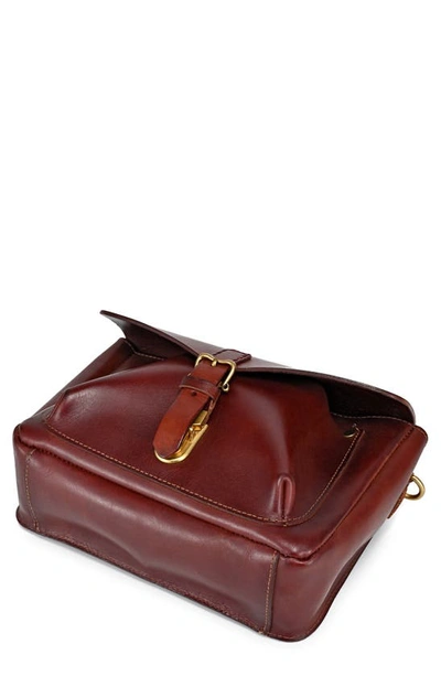 Shop Old Trend Isla Leather Crossbody Bag In Brown