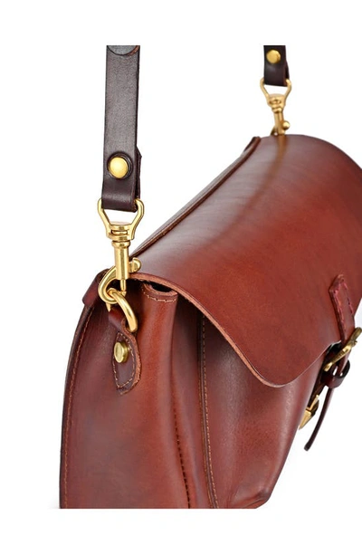 Shop Old Trend Isla Leather Crossbody Bag In Brown
