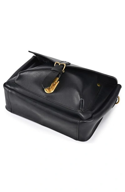 Old Trend Isla Leather Crossbody Bag In Black