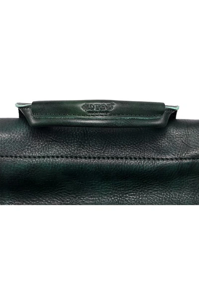 Old Trend Bryan Leather Backpack In Vintage Green