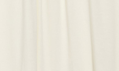 Forgotten Grace Mixed Media Flutter Sleeve Blouse In White