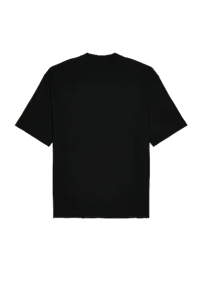 Shop Balenciaga Medium Fit T-shirt In Black & White