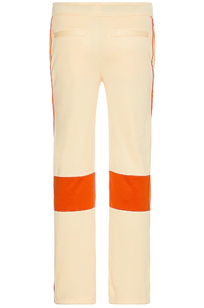 Shop Wales Bonner Percussion Track Pant In Yellow