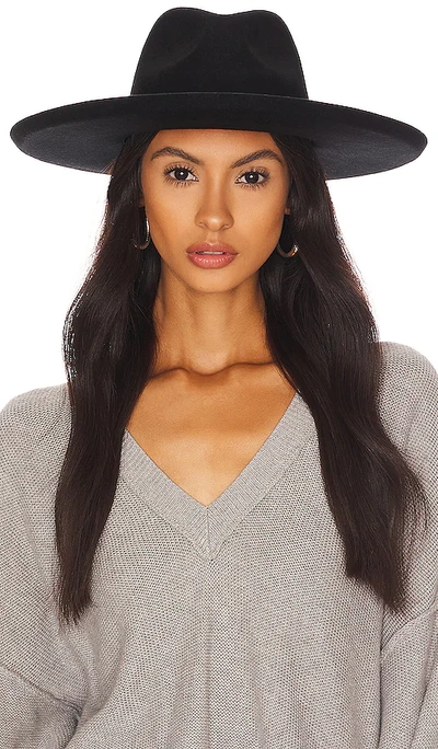 Lack Of Color The Melodic Fedora In Black