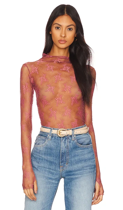 Shop Free People Lady Lux Layering Top In Oh Bloom