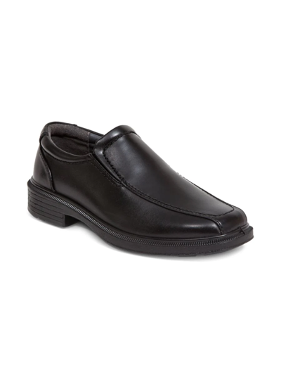 Shop Deer Stags Boy's Greenpoint Jr. Dress Comfort Slip On Loafers In Black