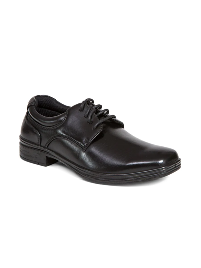 Shop Deer Stags Boy's Blazing Dress Comfort Lace Up Oxford Shoes In Black