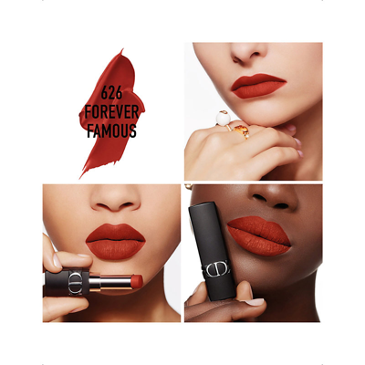 Shop Dior Rouge  Forever Lipstick 3.2g In 626 Forever Famous