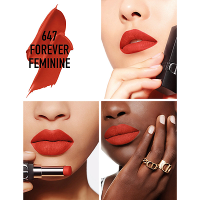 Shop Dior Rouge  Forever Lipstick 3.2g In 647 Forever Feminine