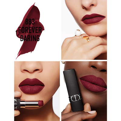 Shop Dior Rouge  Forever Lipstick 3.2g In 883 Forever Daring