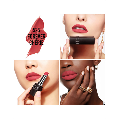 Shop Dior Rouge  Forever Lipstick 3.2g In 525 Forever Cherie