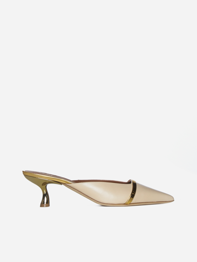 Shop Malone Souliers Keira Nappa Leather Mules