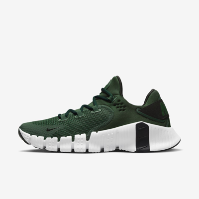 Shop Nike Unisex Free Metcon 4 Training Shoes In Green