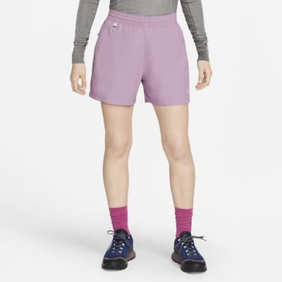 Shop Nike Women's  Acg Oversized Shorts In Purple