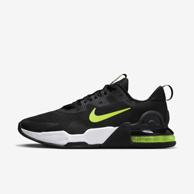 Shop Nike Men's Air Max Alpha Trainer 5 Training Shoes In Black