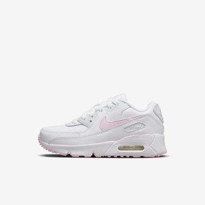 Shop Nike Air Max 90 Ltr Little Kids' Shoes In White